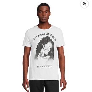 Aaliyah Princess 👸🏻 of R&B 🎶 Men's Large Graphic T-Shirt Size S Color : White